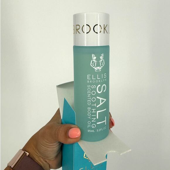 NIB Ellis Brooklyn SALT Soothing Scented Body Oil - Picture 4 of 4